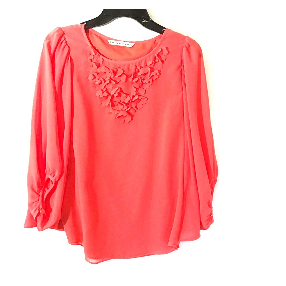 Trina Turk Floral Top Size L